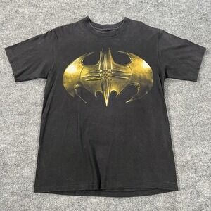 Vintage Batman Forever T Shirt Size Medium 1995 DC Comics Movie Promo‎ 2 Sided